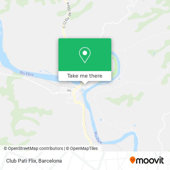 Club Pati Flix map