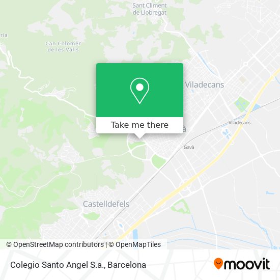 Colegio Santo Angel S.a. map