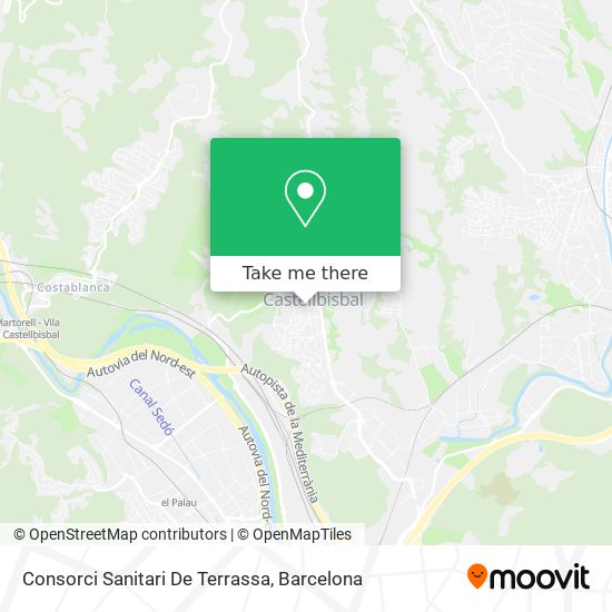 Consorci Sanitari De Terrassa map