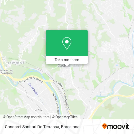 Consorci Sanitari De Terrassa map