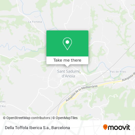 Della Toffola Iberica S.a. map