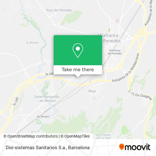 Dixi-sistemas Sanitarios S.a. map
