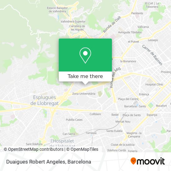 Duaigues Robert Angeles map