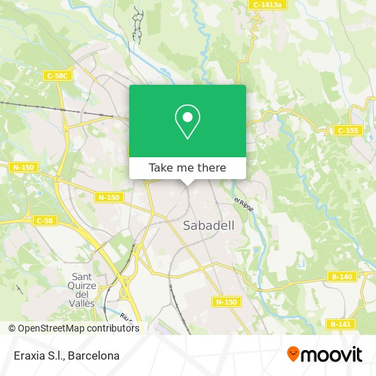Eraxia S.l. map