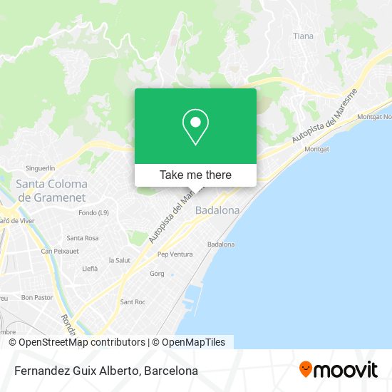 Fernandez Guix Alberto map
