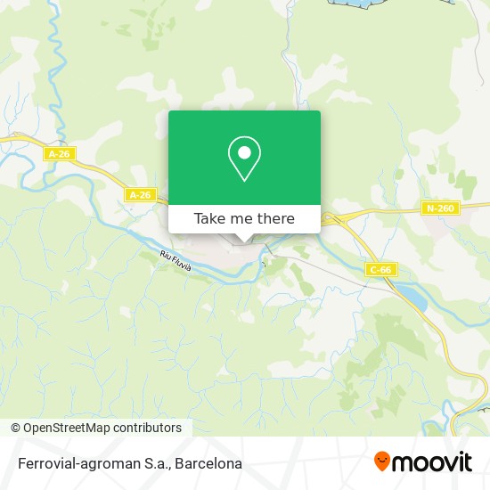 Ferrovial-agroman S.a. map