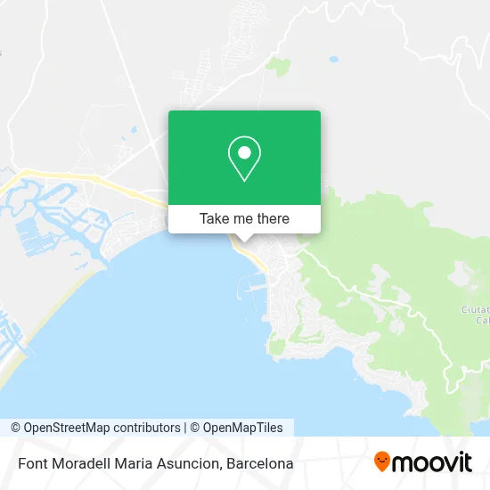 Font Moradell Maria Asuncion map