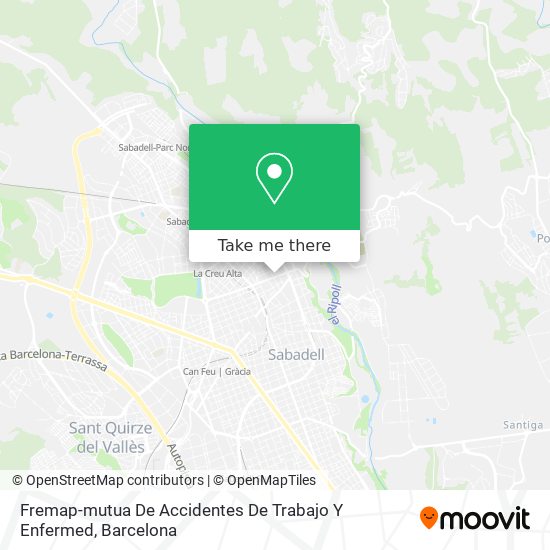 mapa Fremap-mutua De Accidentes De Trabajo Y Enfermed