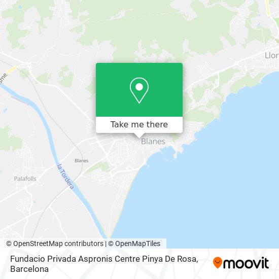 Fundacio Privada Aspronis Centre Pinya De Rosa map