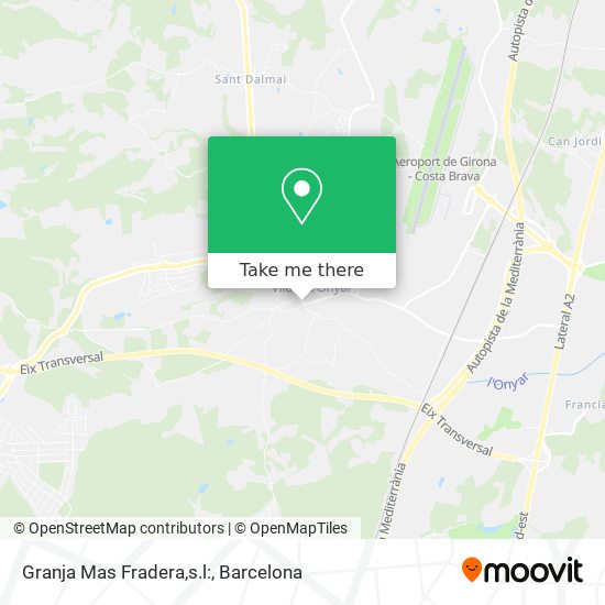 Granja Mas Fradera,s.l: map