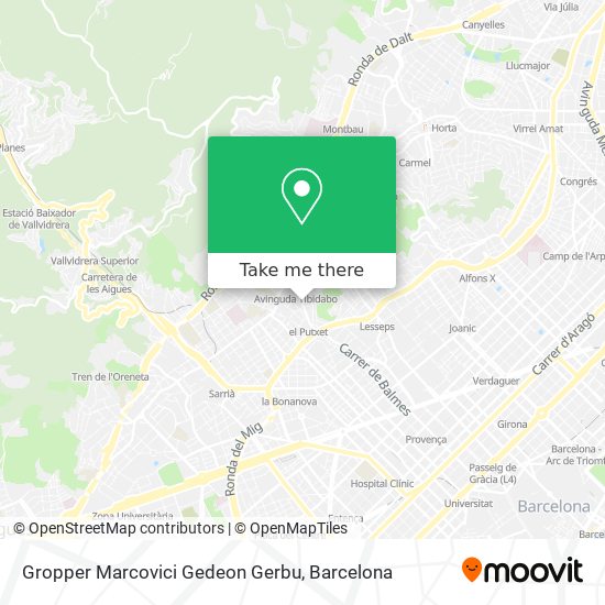 Gropper Marcovici Gedeon Gerbu map