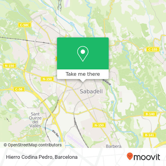 Hierro Codina Pedro map