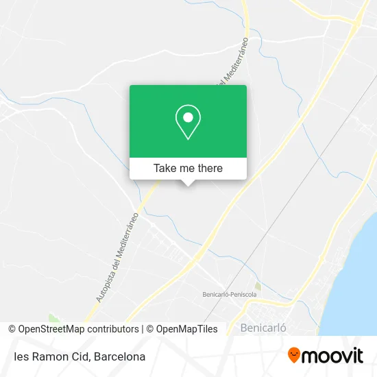 Ies Ramon Cid map