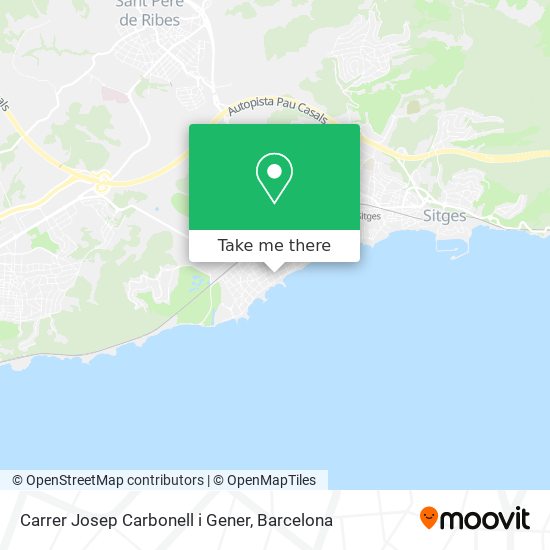 Carrer Josep Carbonell i Gener map