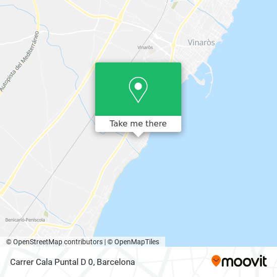 Carrer Cala Puntal D 0 map