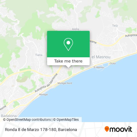 Ronda 8 de Marzo 178-180 map