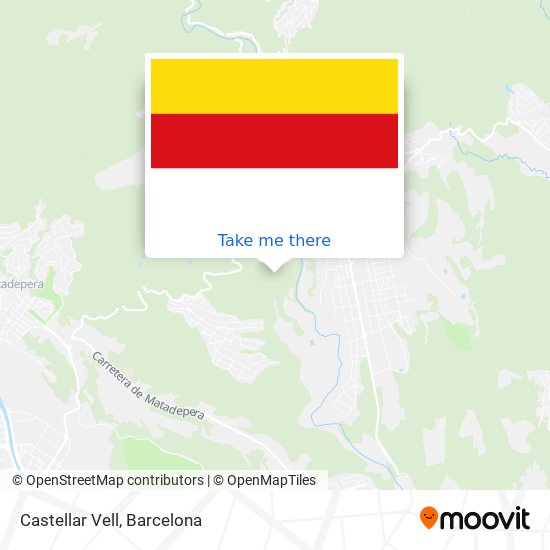 Castellar Vell map