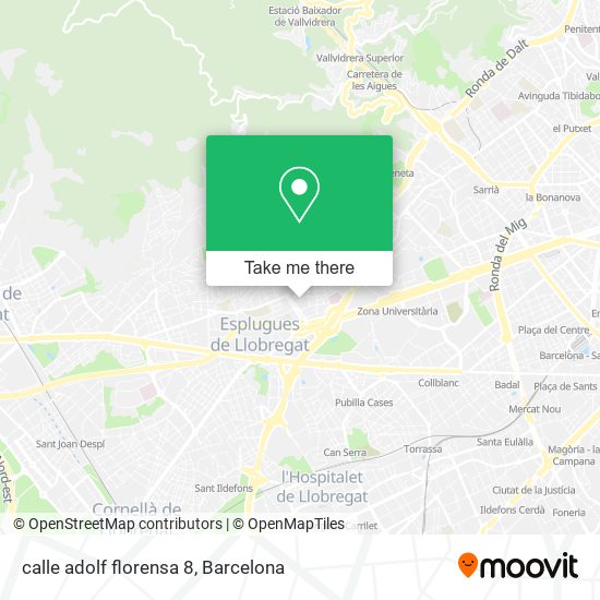 calle adolf florensa 8 map