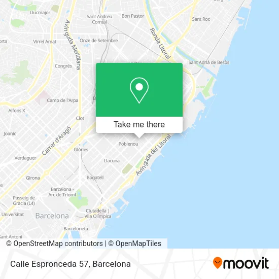 Calle Espronceda 57 map
