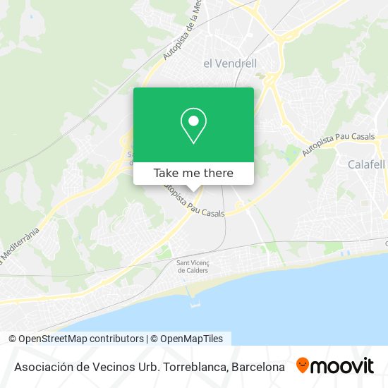 Asociación de Vecinos Urb. Torreblanca map