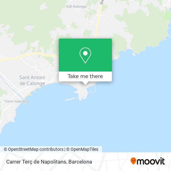 Carrer Terç de Napolitans map