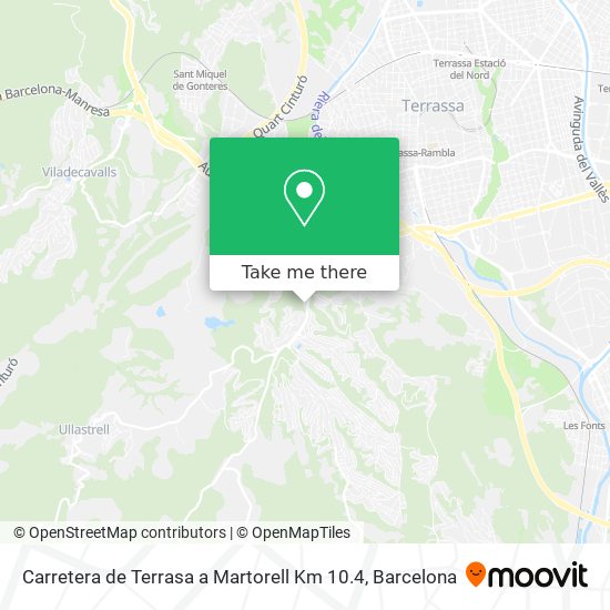 Carretera de Terrasa a Martorell Km 10.4 map