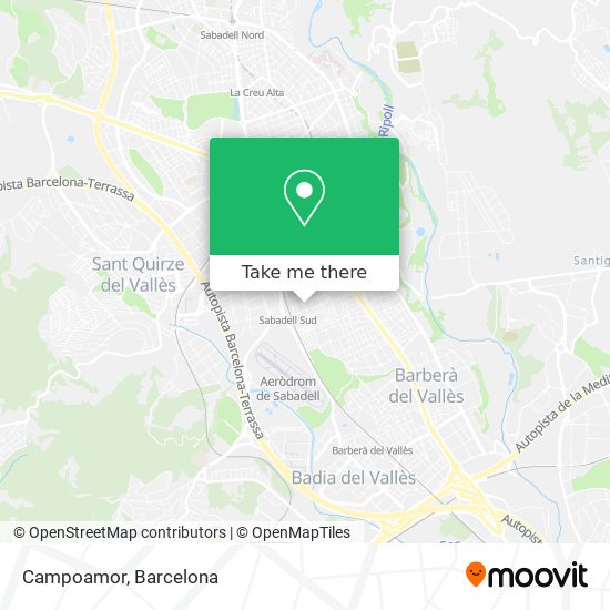 Campoamor map