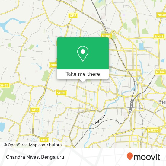 Chandra Nivas map