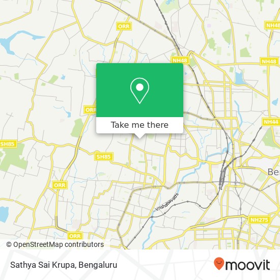 Sathya Sai Krupa map