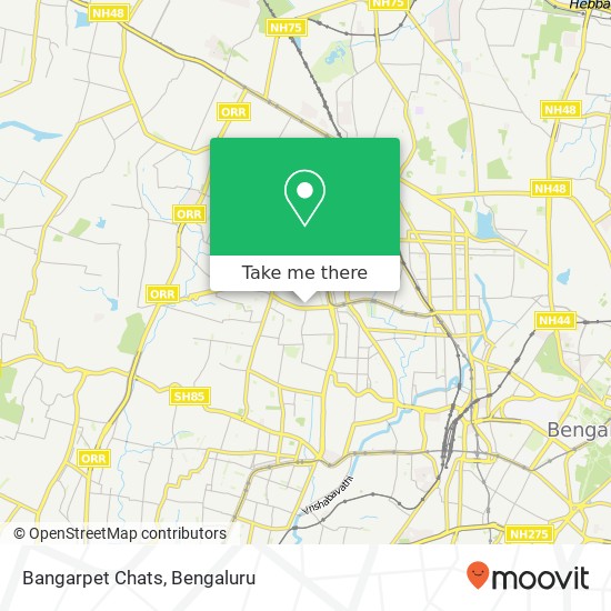 Bangarpet Chats map