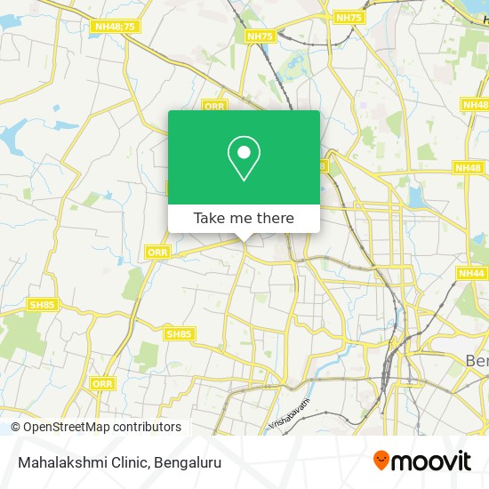 Mahalakshmi Clinic map