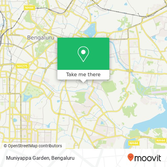 Muniyappa Garden map