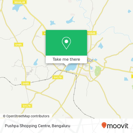 Pushpa Shopping Centre map