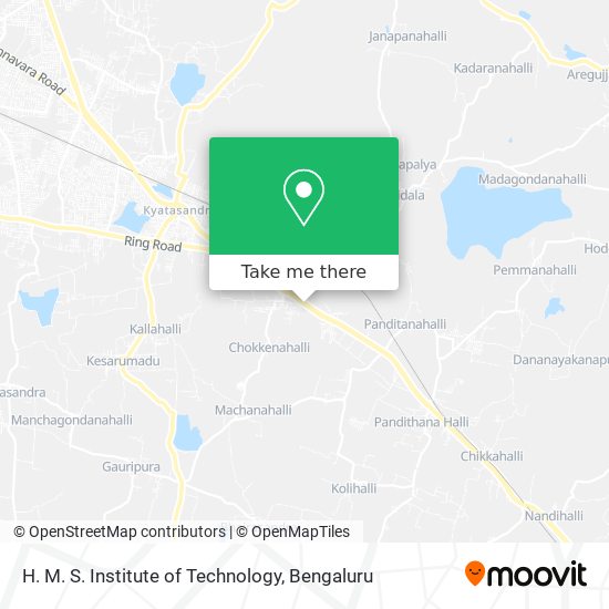 H. M. S. Institute of Technology map