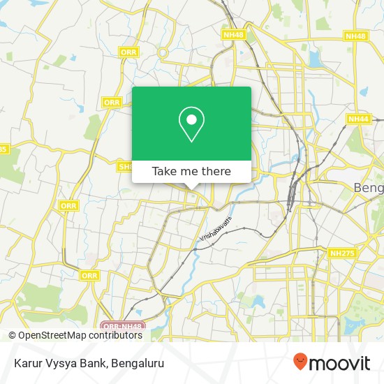 Karur Vysya Bank map