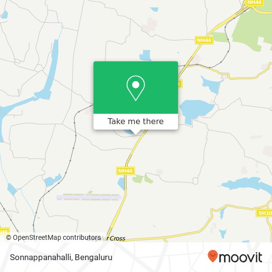 Sonnappanahalli map