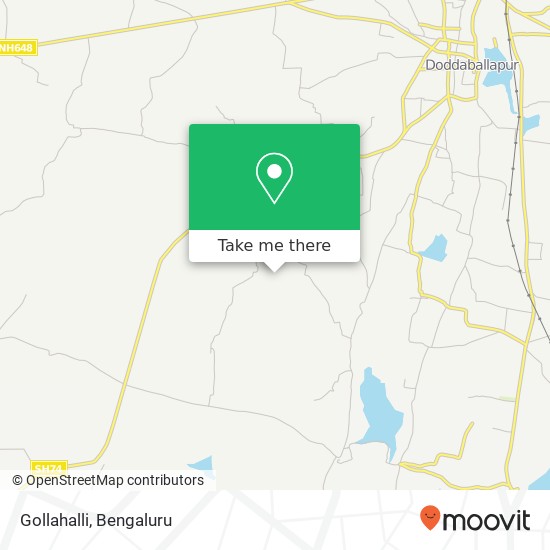 Gollahalli map