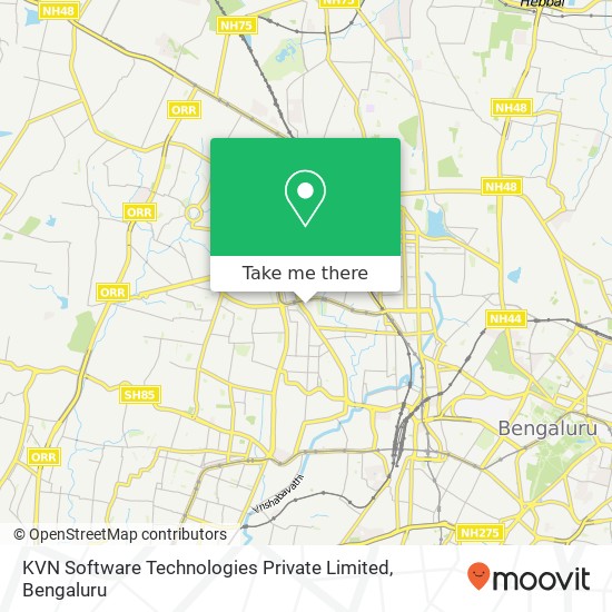 KVN Software Technologies Private Limited map