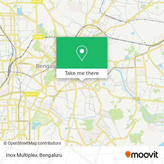 Inox Multiplex map