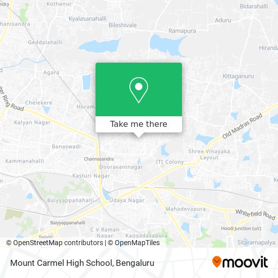 Mount Carmel High School map