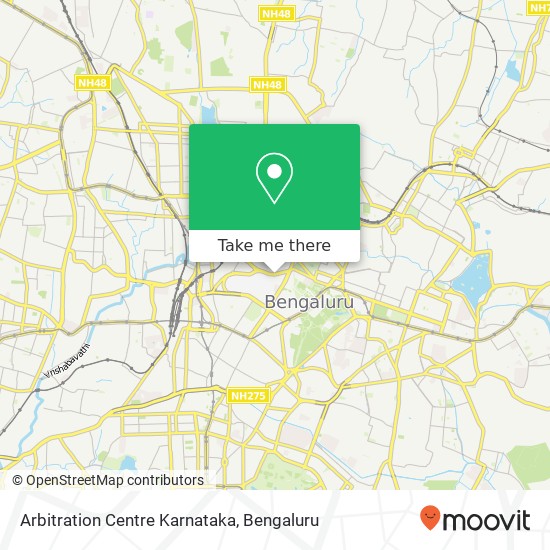 Arbitration Centre Karnataka map