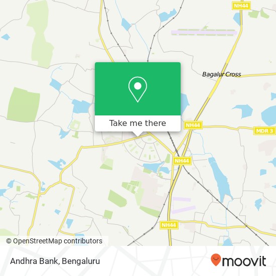 Andhra Bank map