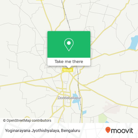 Yoginarayana Jyothishyalaya map