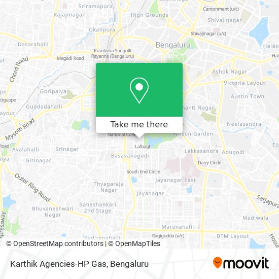 Karthik Agencies-HP Gas map