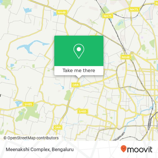 Meenakshi Complex map