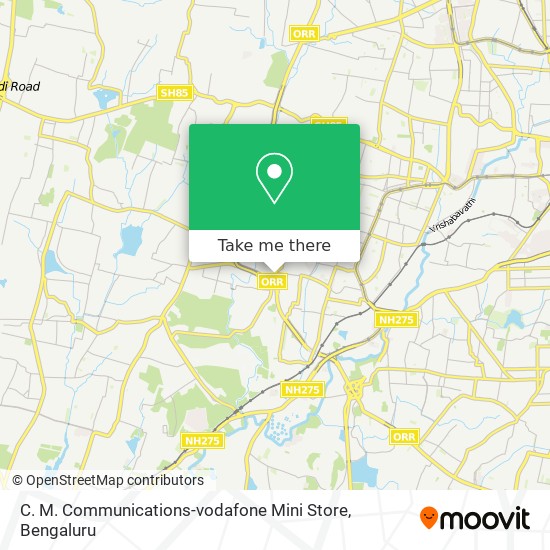C. M. Communications-vodafone Mini Store map