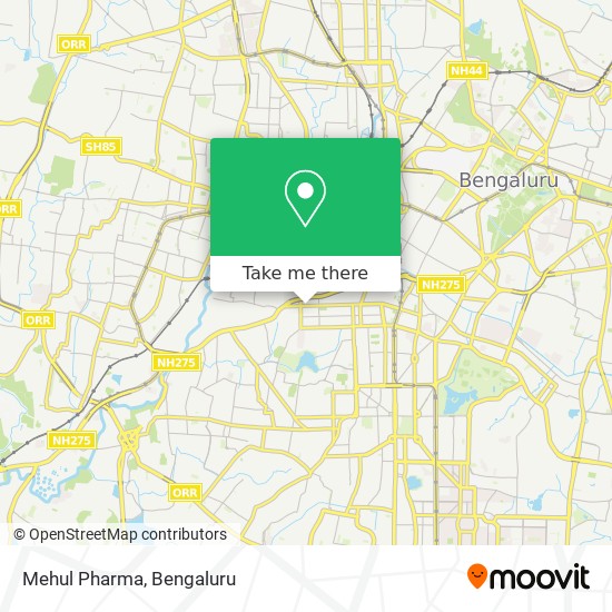 Mehul Pharma map