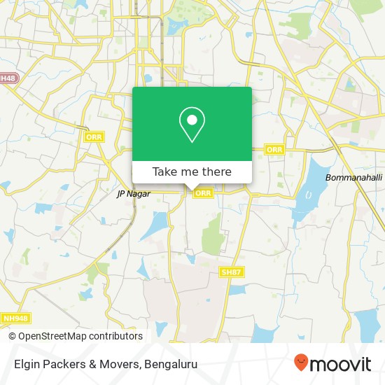 Elgin Packers & Movers map