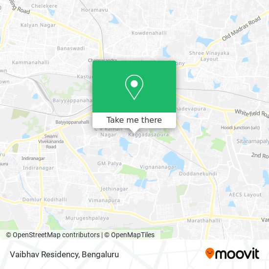 Vaibhav Residency map