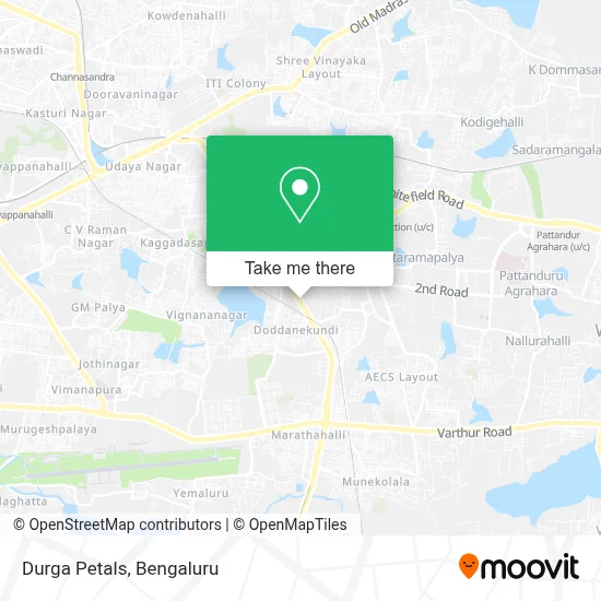 Durga Petals map